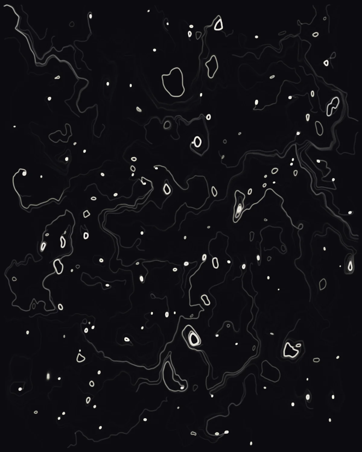 Two Chemicals Arguing — generative grayscott artwork
