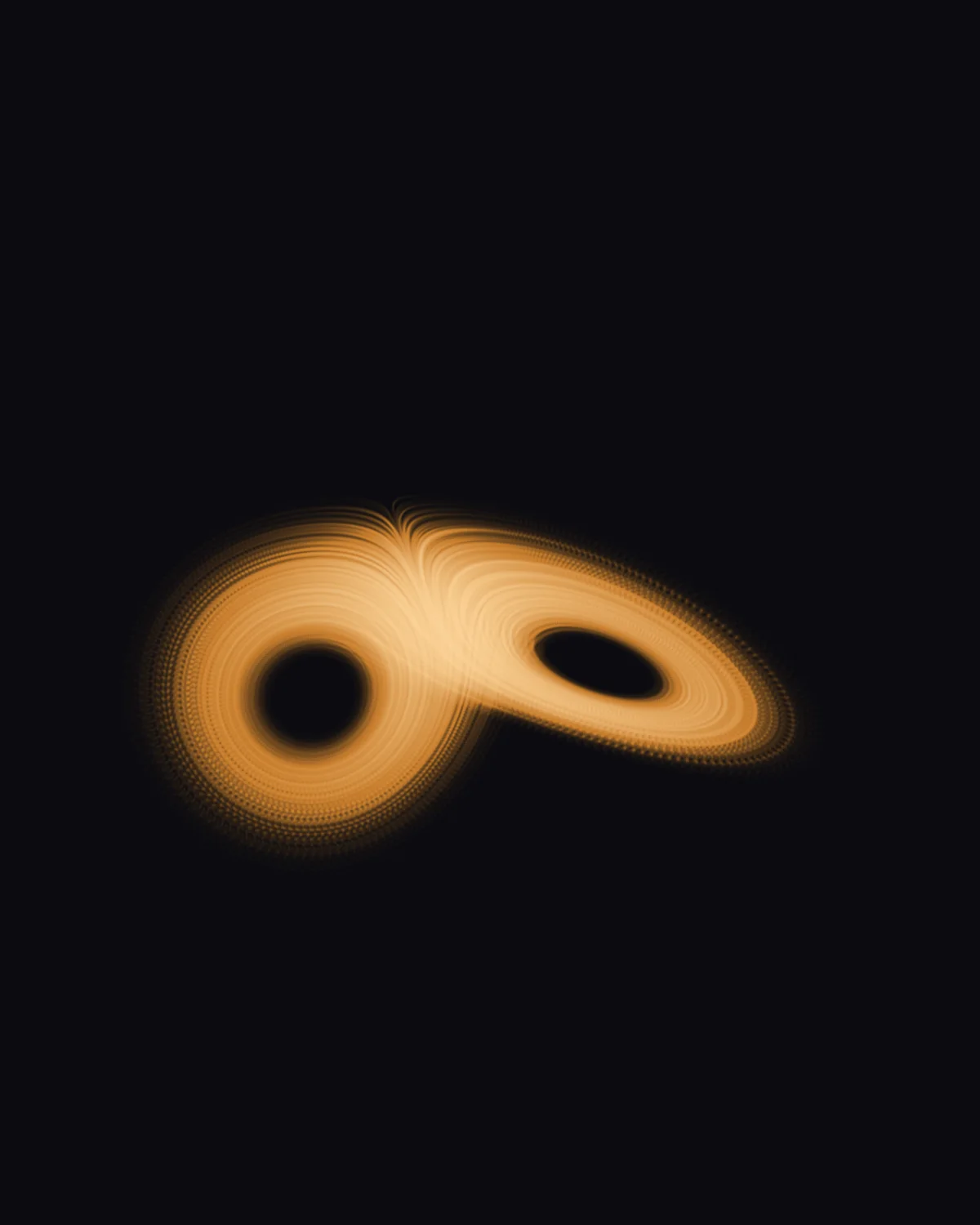 Sensitive Dependence — generative lorenz artwork