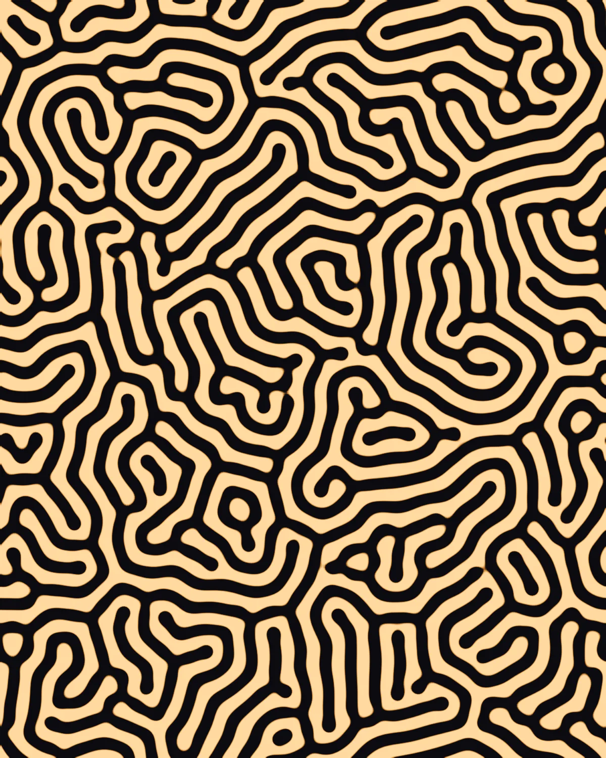 Membrane — generative grayscott artwork